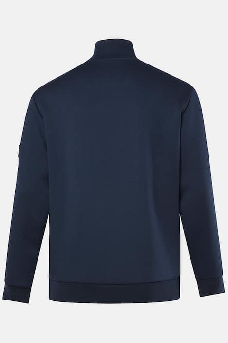 Veste JP 1880 en molleton Interlock, col montant - jusqu'au 8 XL