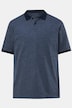 JP1880 Poloshirt, Halbarm, Melange-Piqué, bis 8 XL