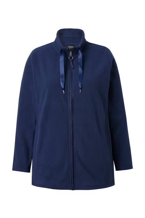 Domácí mikina, se saténovým páskem, stojáčkem a recyklovaným materiálem