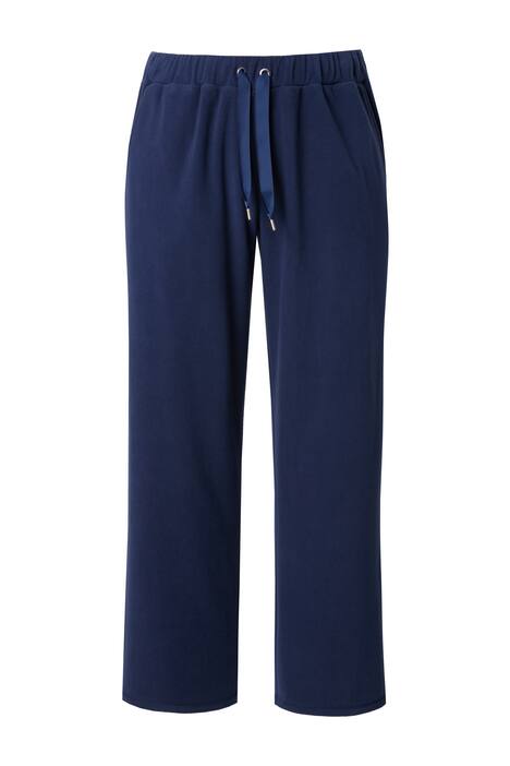 Domácí kalhoty, fleece, elastický pas, recyklovaný polyester