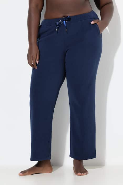 Loungwear-Hose, Fleece, Elastikbund, recycelt