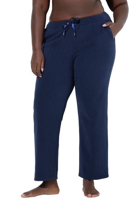 Domácí kalhoty, fleece, elastický pas, recyklovaný polyester