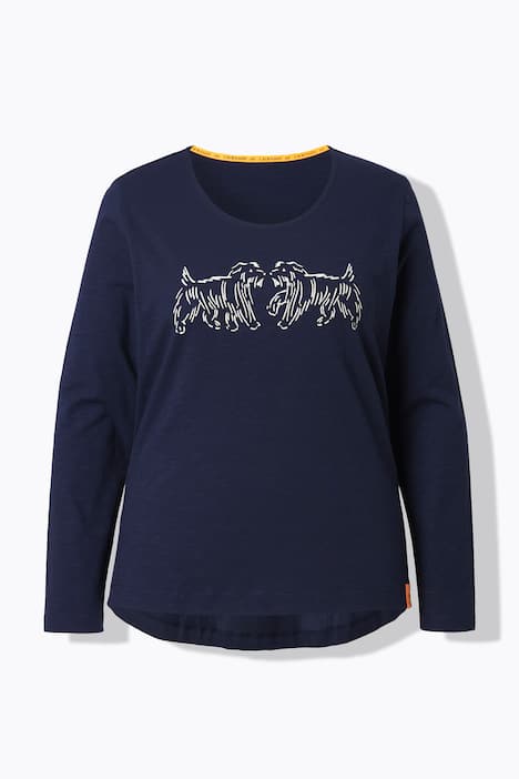 Shirt,Langarm,Rundhalsausschnitt,OEKO-TEX