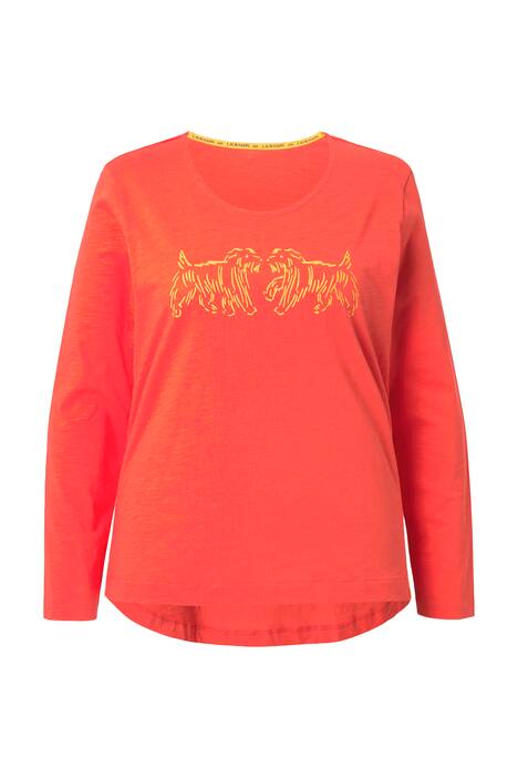 Tričko, dlouhé rukávy, kulatý výstřih, OEKO-TEX