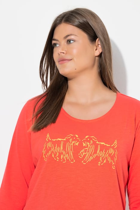 Shirt,Langarm,Rundhalsausschnitt-OEKO-TEX