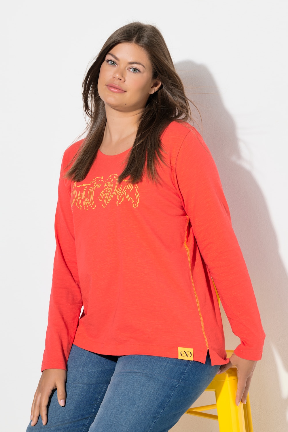 Shirt,Langarm,Rundhalsausschnitt-OEKO-TEX