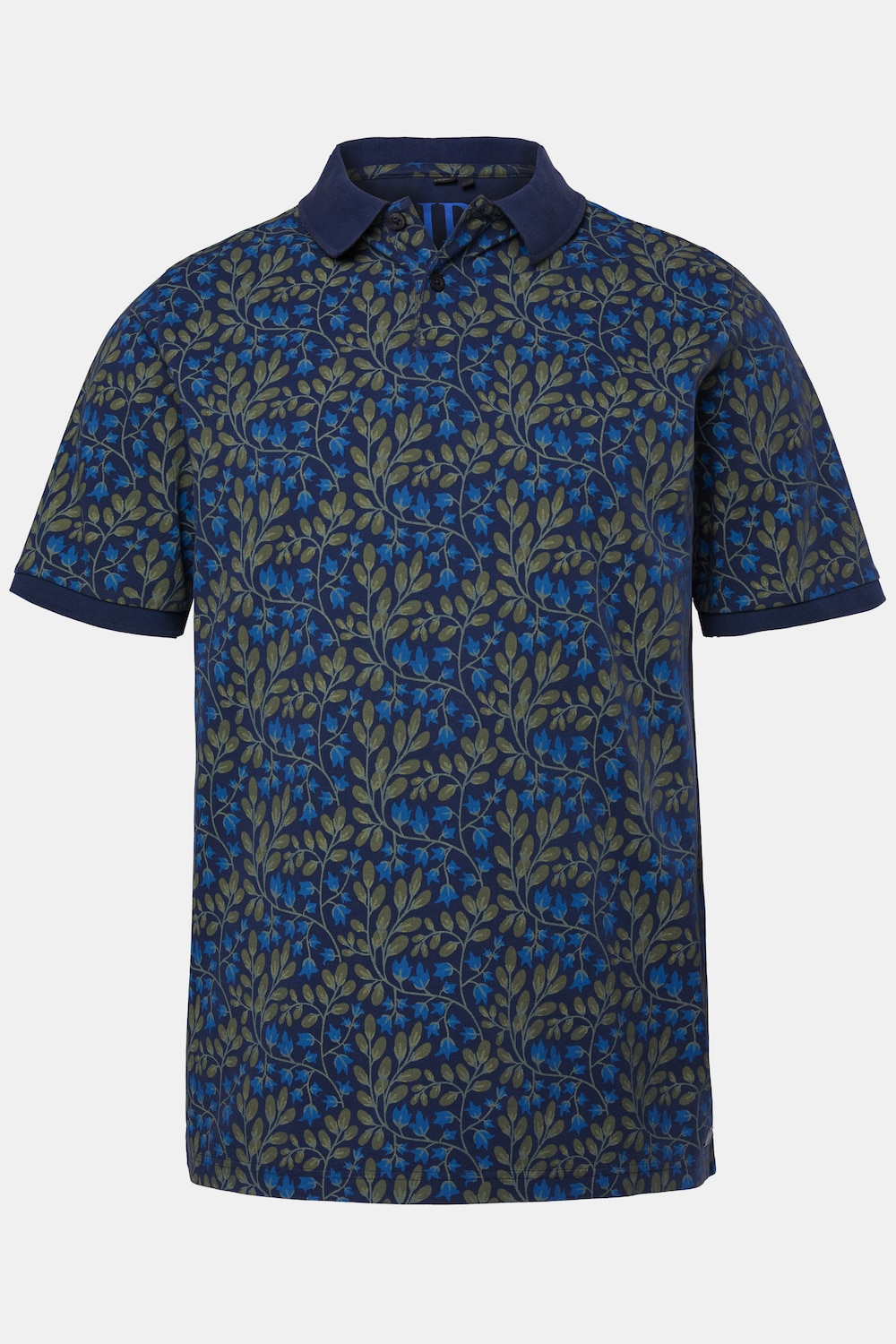 Polo JP 1880 en piqué, manches courtes et imprimé poitrine, esprit vintage – jusqu'au 8 XL