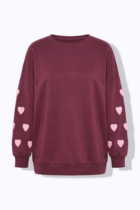 Sweatshirt, extra oversized, Ärmel-Hearts