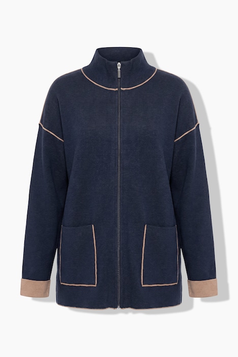 Dubbelzijdig vest met rits