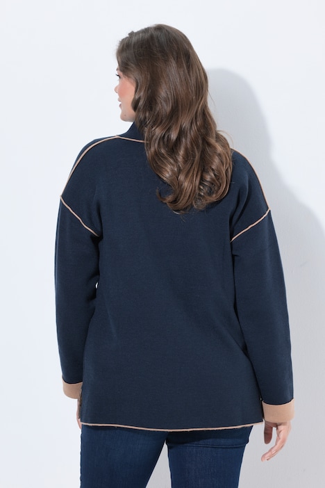 Dubbelzijdig vest met rits