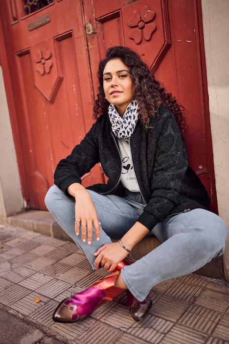 Blouson esprit Teddy américain