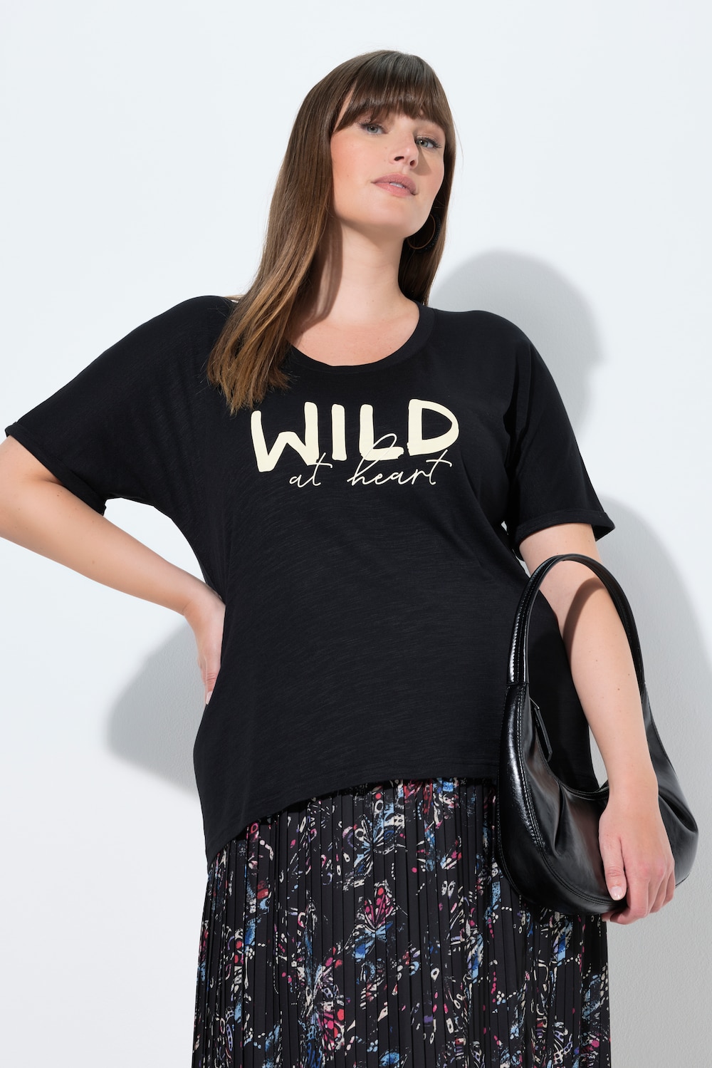 Shirt, Wild at heart, Oversized, Rundhals, Kurzarm