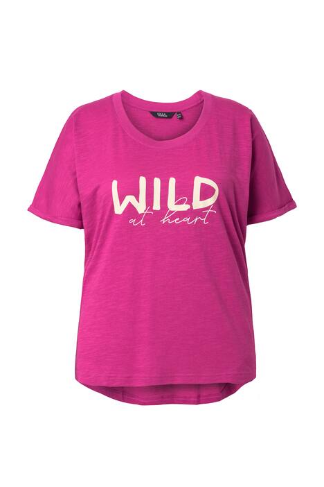 Tričko, Wild at heart, oversize, kulatý výstřih, krátké rukávy