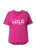 Tričko, Wild at heart, oversize, kulatý výstřih, krátké rukávy