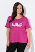 Shirt, Wild at heart, Oversized, Rundhals, Kurzarm