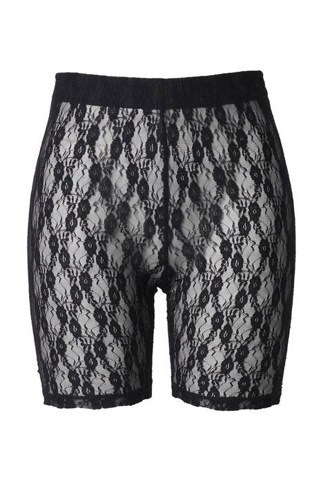 přiléhavé cyklistické šortky, krajka, ochrana stehen