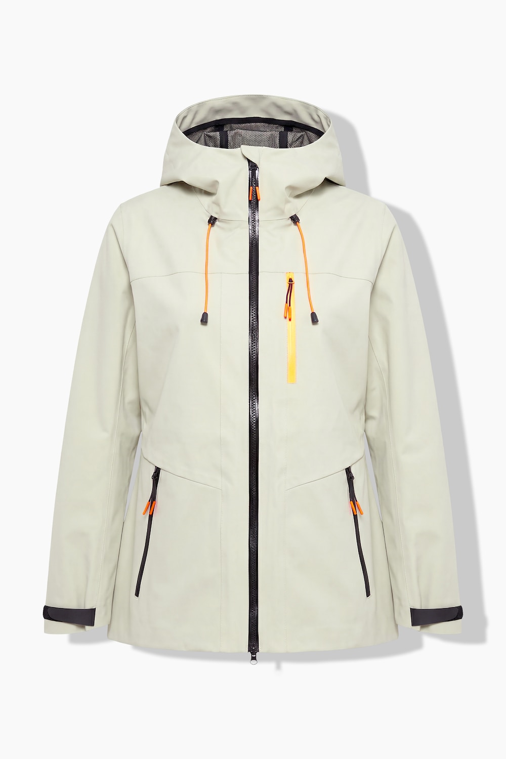 Stora storlekar Lifestyle Funktionsjacka, Dam, beige, storlek: 44/46, Polyester, LAURASON