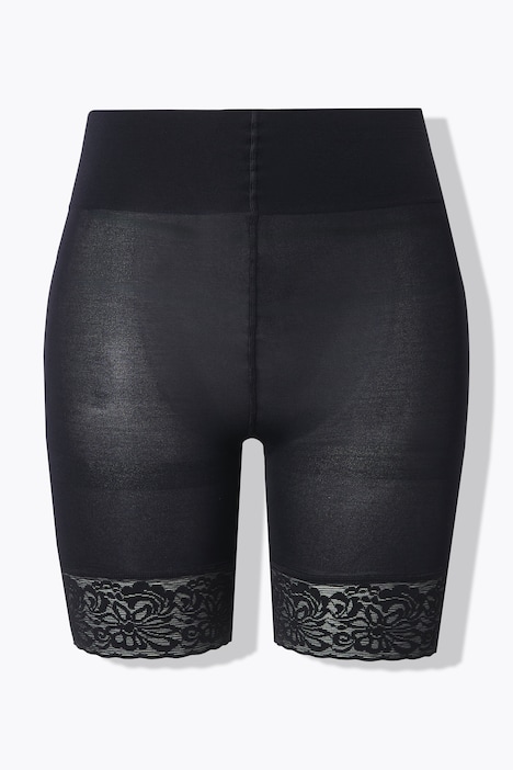 Cykelbyxa, mjuk åtsittande, spetsfåll, lårskydd