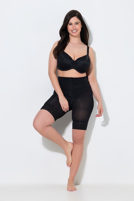 Lace Trim Stretch-Fit Bike Shorts