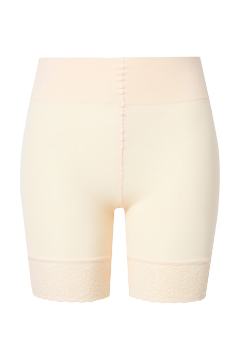 Přiléhavé cyklistické šortky, krajkový lem, ochrana stehen