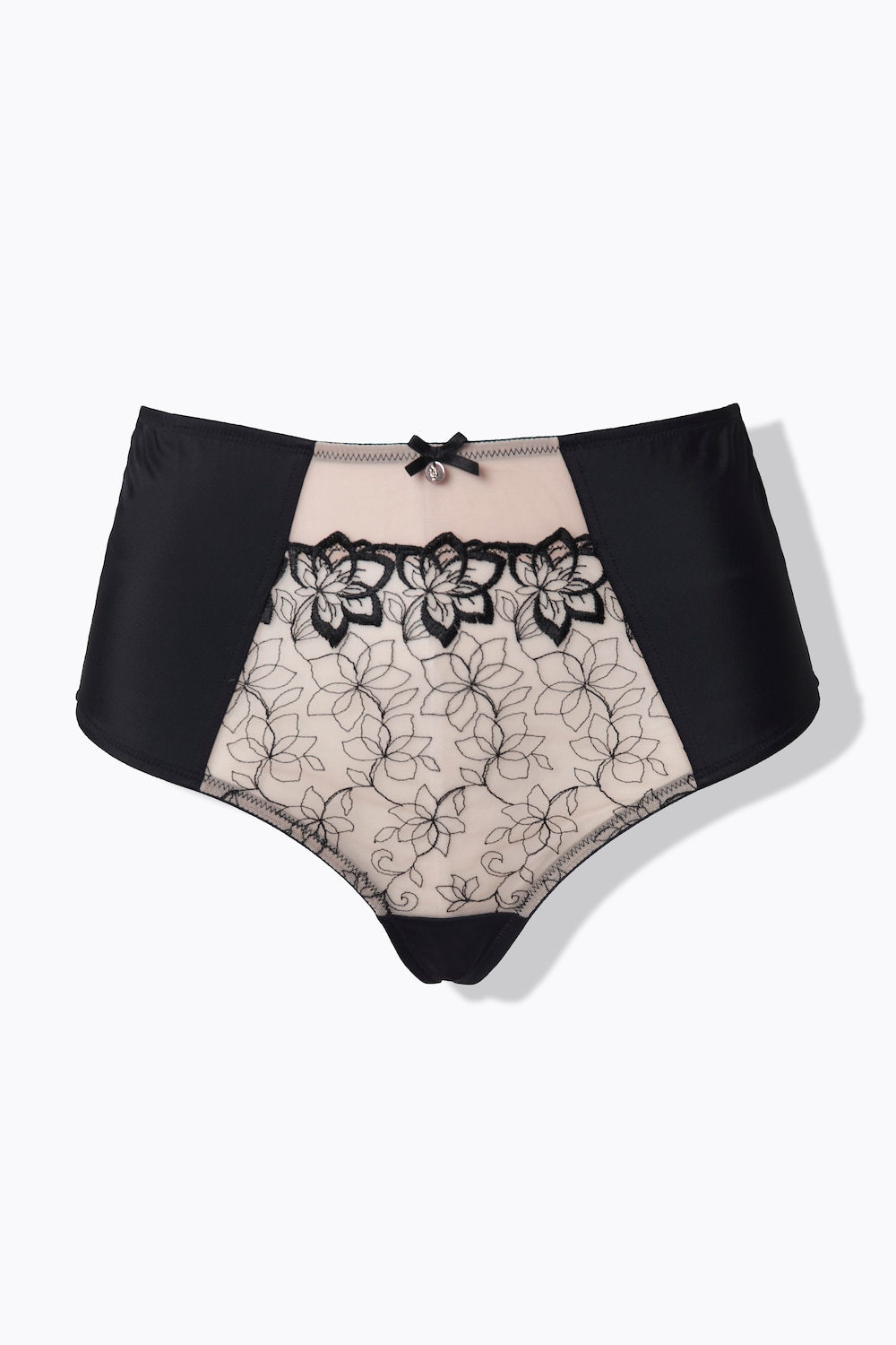Stora storlekar Stringtrosa, Dam, brun, storlek: 54/56, Bomull/Syntetfibrer/Polyester, Ulla Popken