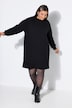 Sweat-Minikleid, oversized, LEO-Stepp