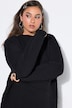 Sweat-Minikleid, oversized, LEO-Stepp