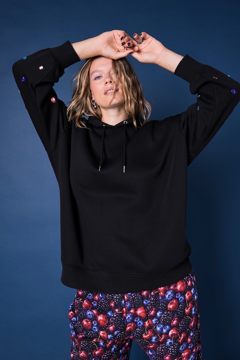 Gemstone Studded Hoodie