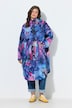 Funktions-Regencape, Unisex, Print, Kapuze