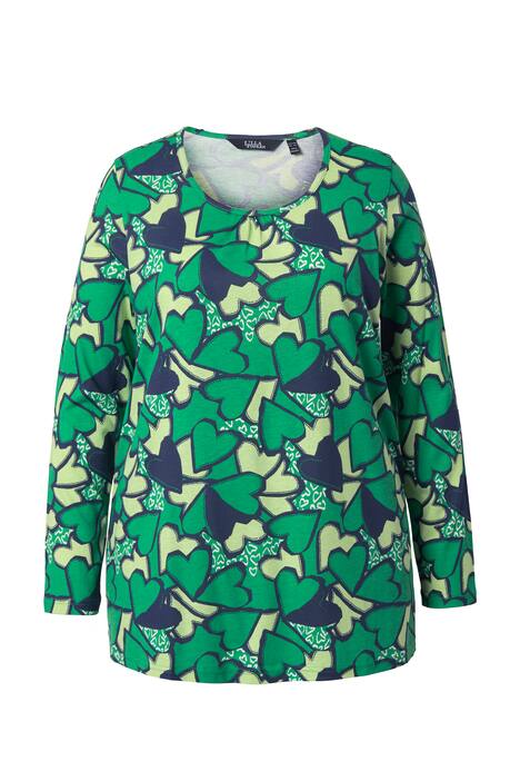 Tričko, srdce, Classic, kulatý výstřih, dlouhé rukávy