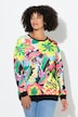 Sweatshirt, Blumenmuster