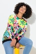 Sweatshirt, Blumenmuster