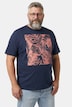 Men+ T-Shirt, Brustprint, Halbarm, Rundhals, bis 8 XL