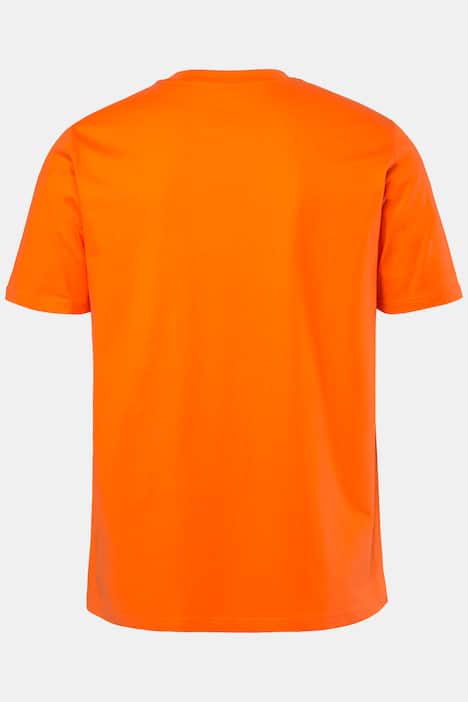 Men+ T-shirts, set van 2, print op de borst, korte mouwen, ronde hals, tot 8XL