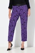 Modern View Print Elastic Waist Pants
