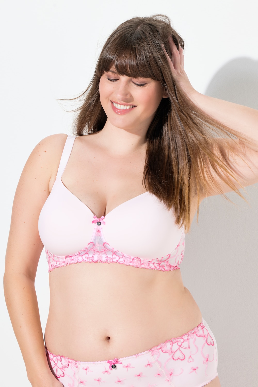 TRUYOU Bralette, bügellos, Spitze, Taschen, Cup B -E