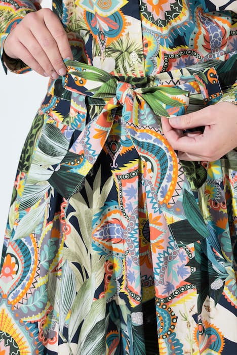 Midi-Faltenrock, A-Linie, Komfortbund