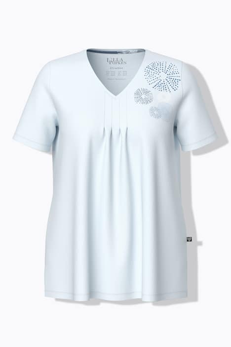 Pyjama, cirkels, V-hals, korte mouwen, elastische zoom