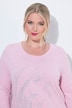 T-Shirt, Classic Fit, Frauen Glitzermotiv