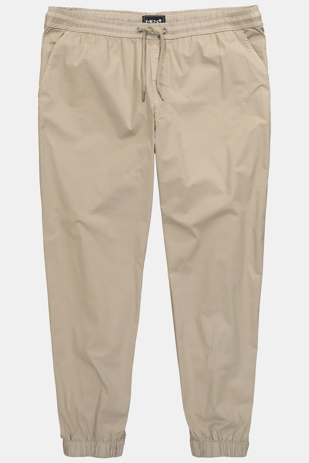 Herre+ Pull-on bukser, FLEXLASTIC®, Relaxed Fit, Elastisk linning, op til 8XL