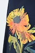 Shirt, Sonnenblume, A-Linie, V-Ausschnitt, 3/4-Arm