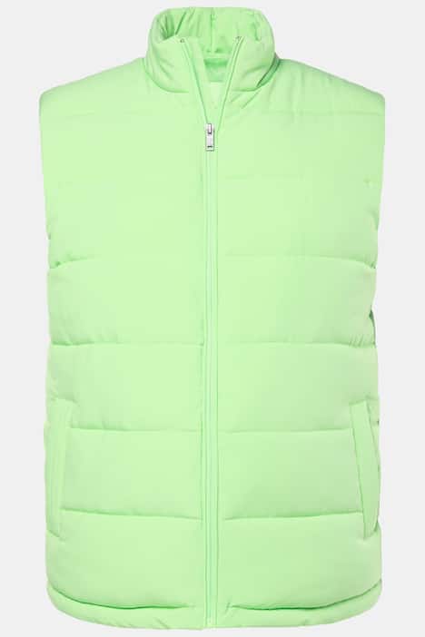 JP1880 Steppweste, Stehkragen, Zipper, Daunen-Look bis 7 XL