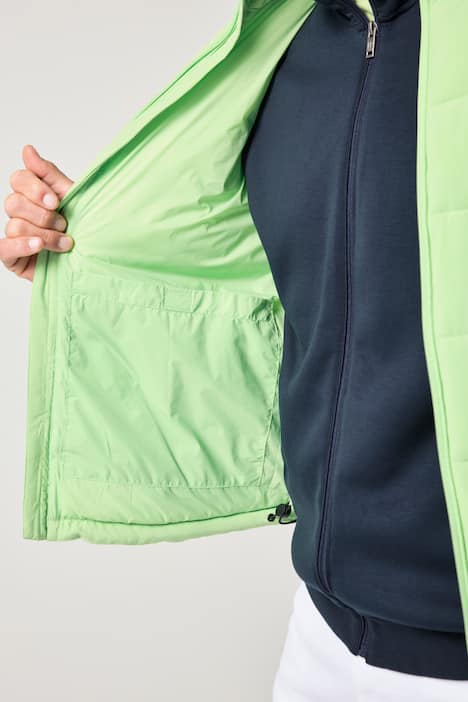 JP1880 Steppweste, Stehkragen, Zipper, Daunen-Look bis 7 XL