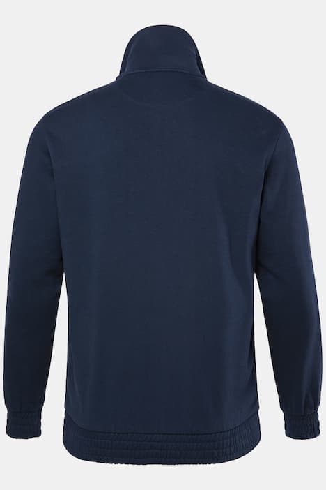 Bluza rozpinana Men+, stójka, zamek błyskawiczny, 2 kieszenie, do 8 XL