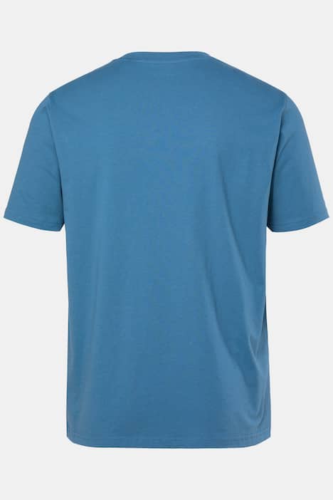 Men+ T-Shirts, 2er-Pack, Brustprint, Halbarm, Rundhals, bis 8 XL