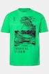 Men+ T-shirts, set van 2, print op de borst, korte mouwen, ronde hals, tot 8XL