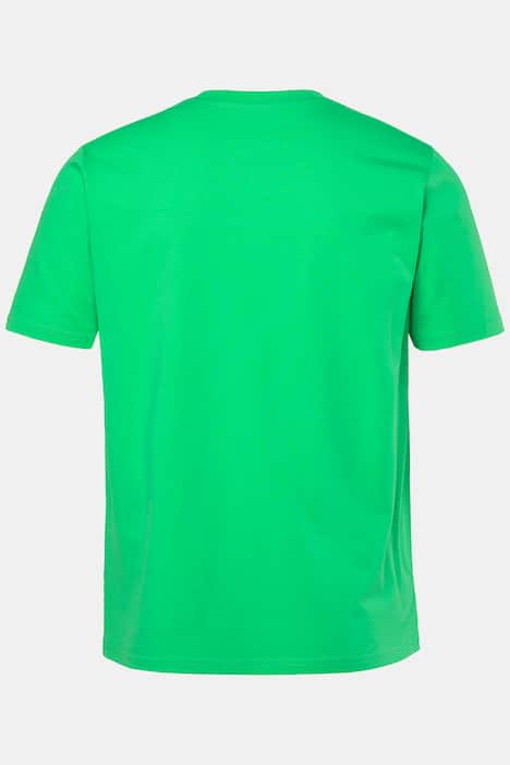 Men+ T-shirts, set van 2, print op de borst, korte mouwen, ronde hals, tot 8XL