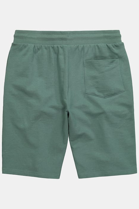 Men+ sweat-bermudashorts, mavevenlig pasform,modern fit, op til str. 8XL