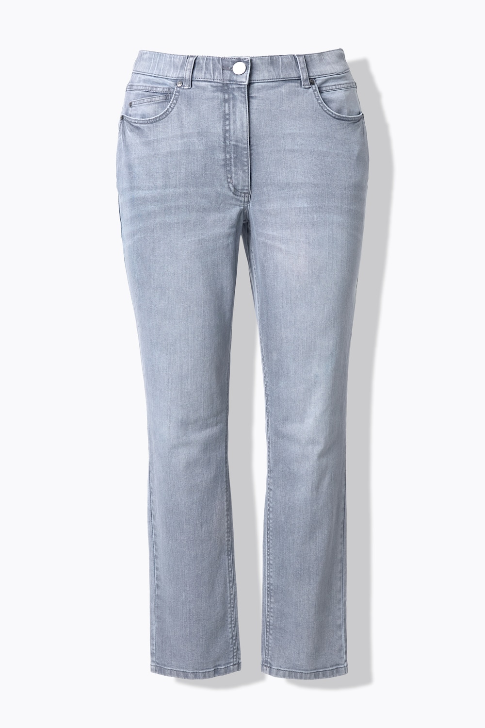 Stora storlekar Jeans Mia, Dam, beige, storlek: 60, Bomull, Ulla Popken