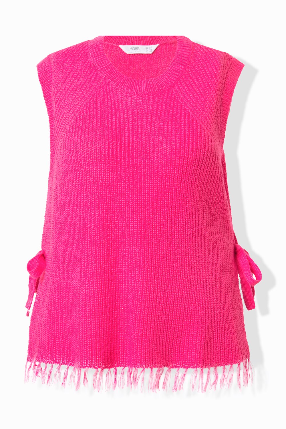 Stora storlekar Slipover, Dam, rosa, storlek: 50/52, Syntetfibrer, Angel of Style